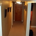 USA ID Boise 7011WAshland LL Hallway 2006FEB21 002  Except for the landings, laundry and office, the entire lower level/basement was re-carpeted. : 2006, 7011 West Ashland, Americas, Boise, February, Hallway, Idaho, North America, USA